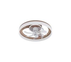 Pritemdomas LED lubinis šviestuvas su ventiliatoriumi LED/40W/230V ruda/balta