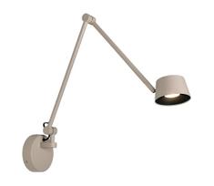 Reguliuojama LED sieninė lempa SAVINA LED/9W/230V smėlinė