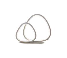 LED stalinė lempa HELIX LED/15W/230V sidabrinė