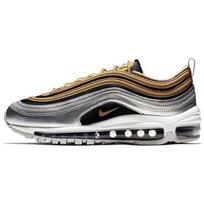 Nike Air Max 97 Metallic Gold Black Moteriški AQ4137-700 38 sidabras/auksas