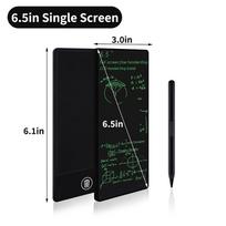 Superfine Handwriting LCD Writing Tablet Full Screen Digital Notepad Magnetic Sketch Pad  Meeting 6.5in Single Screen