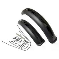 26/20 X40 Bike Fenders Fat Tire Mud Guards Fender Set Mudguards For BMX Folding Snow E-Bike Bicycle MTB Cycling Accessories less