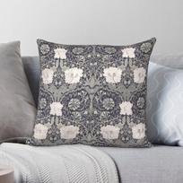 William Morris Honeysuckle Tulip Pillowcase Polyester Linen Velvet Creative Zip Decor Throw Pillow Case Home Cushion Case 45x45 30X30CM