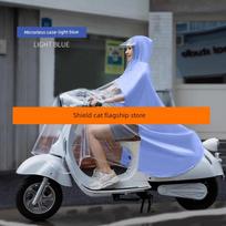Didi Iškvietimų Išskirtinis Lietsargis Vairuotojams, Sulankstomas Elektrinis Dviratis Su Navigacija, Storas Motociklas Ir Elektrinė Transporto Priemonė 4XL skaidri