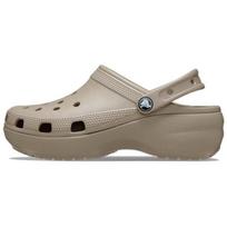 Crocs Classic Platform Clog Clogs Women's Taupe 206750-214 36-37 pilkšvai ruda
