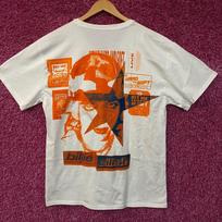 Billie Eilish Bling White Pop Graphic T-Shirt 2XL XXXXL orange