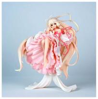 Chobits Chi Anime Figure Collectible Statue Pvc Beautiful Girl Ornament For Anime Collectors Home Desktop Display Decoration white