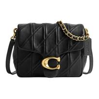 COACH Tabby Sheepskin Crossbody Bag, Shoulder Bag Small Women's Black CW629-B4BK One Size 1 black