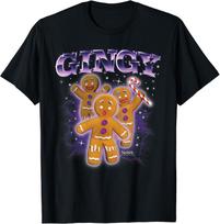 Shrek Gingy 90s Collage Retro T-Shirt XXXL blue