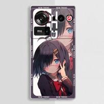 Transparent Case For Nubia Z80 Ultra Matte Back Cover Case for ZTE Nubia Z80 Ultra 1PC&For Nubia Z80 Ultra black