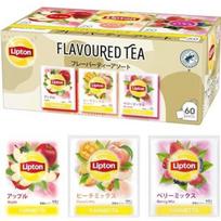 Oficialus Lipton skonių arbatos asortimentas 60 maišelių individualiai supakuoti įvairūs degustacijai palyginimui didmeninė prekyba didelės talpos laikas namų kavinė biuro naudojimas beige