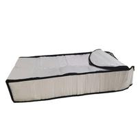 Attic Stair Insulation Cover Thickened Pull Down Ladder Thermal Protective Tent Attic Door Insulators with Zippers gray