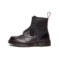 Dr. Martens Warner Bros. X  1460 WB100 Odiniai Apvalaus Piršto Suvarstomi Trumpi Batai Vyriški Batai Juodi 31748001 37 black