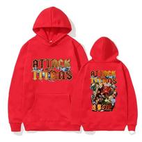 2025 Hoodie Men Anime Attack On Titan Pullover Sweatshirts Unisex Fleece Jogging Top Casual Sports Tops Winter Hoodie for Men 3XL