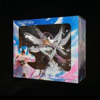 Lovely New Digital Baby Anime Table Set Up Decorations Moon Temple Angewomon Archer Hand-Held Second-Yuan Beautiful Girl Statue blue