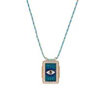 Trendy Tarot Card Themed Necklace Chic Tarot Card Emblems Necklace Unique Neck Jewelry for Date Night Accessorizing gray
