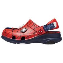Crocs All-Terrain Clog Comfort Versatile Anti-slip Wear-resistant Kids Sandals Red Black Kids 208786-410 34-35 red