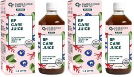 Carbamide Forte BP Care Juice | BP Juice with 11 Ayurvedic Herbs | Supports Healthy Blood Pressure levels, Digestion & Energy | Added Aleovera,