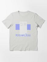 Depeche Mode DM, Personal Jesus Essential T-Shirt 3XL šviesiai pilka spalva