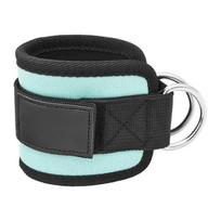 Adjustable Padded Ankle Wrist Cuffs Padded Straps D-Ring Glute Kickback for Cable Machine Ideal for Glutes Exercises