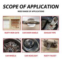 Automotive Rust Remover and Primer for Metal Surfaces Corrosion Resistant Formula UV Protection For Car Repair one size gray