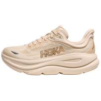 HOKA ONE ONE Bondi 9 Abrasion Resistant Breathable Low top Running Shoes Women's Beige D Width 1162014-VCH 37⅓ beige