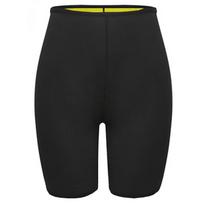 Moterų neopreno prakaito šortai, fitneso, bėgimo, treniruočių sportiniai šortai 5XL juoda