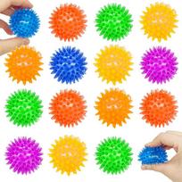 5/15/30 VNT. Dygliuotas Kamuoliukas Žaislai-Fidget žaislai Streso Malšinimui Streso Kamuoliukas Sensory žaislas Vaikams Suaugusiems Suspaudžiamas Kamuoliukas Vakarėlio Dovanėlėms Maišelis white