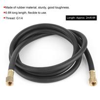 2m/6.6ft Gas Hose MIG/MAG Connection Cable with G1/4 Thread for Compressed Air Nitrogen Argon