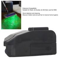Vacuum Cleaner Dust Display LED Light Safe Improve Cleaning Efficiency Easy to Install Detects Dust Hair for Shark green