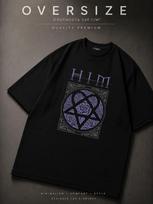 Oversized T-shirt Him (Him), Rock Back in XL black
