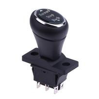 9cm 6Pin ON-OFF-ON Kid's Electric Vehicle Baby Carriage Car Toggle Switch Push Handle Forward And Backward Stop Handle Pedal juoda