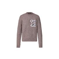 LOUIS VUITTON FW23 Sweater Men's Light Brown 1AF326 XL šviesiai ruda spalva