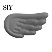 Waterproof Desk Mat Angel Wing Keyboard Wrist Rest Ergonomic Support Pad Silicone Prevent Pain Cushion Mouse Laptop for Office Gaming Wings white
