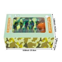 Creative Doublesided Suction Dart With Soft Silicone Tips For Indoor Recreation