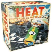 Heat Pedal To The Metal Card Game With Copperboard For Family And Child Brain Development In Mall Settings red