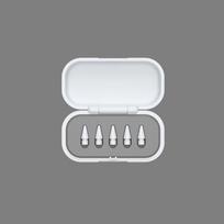 Pencil Tips Storage Box For Apple Pencil Anti-Scratch Magnetic Protective Case Covers For Ipencil Stylus Pen Nibs Organizer Box rožinė