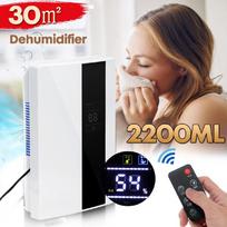 90W 2.2L Išmanusis namų oro sausintuvas Didelio ekrano LCD ekranas Oro džiovintuvas Automatinis kibiro išjungimas Valytuvas su nuotolinio valdymo pultu gray