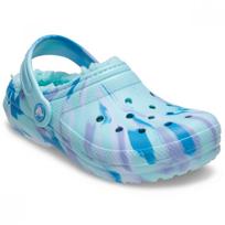 Crocs Classic Lined Marble Clog Kids C13(190mm) white