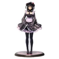 12 cm Anime My Dress-Up Darling veiksmo figūrėlė, juodo padavėjos kostiumas, Kitagawa Marin Shizuku Kuroe, figūrėlių kolekcija gray