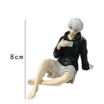 9cm Anime Blue Lock Nagi Seishiro figūrėlė PVC Mielas stalo lėlės dekoravimo modelis Žaislai Vaikų dovana black