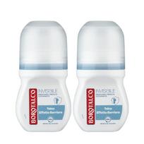 Borotalco Borotalco Invisible Fresh Roll On 50ml  2 Pack FREE white