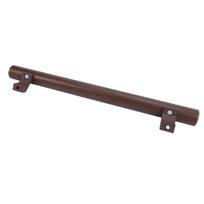 Grab   for Shower Aluminum Alloy 18.9 Inch Anti Slip   Shower Handle for Bathroom Walnut Color gray