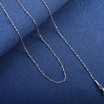 Subtilus moteriškas karoliai Blizgantis kabelio grandinėlės nerūdijančio plieno papuošalų aksesuarai ant kaklo apykaklės moterims Choker pasidaryk pats dovana 35cm 14inch