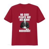 The Office Toby No God Please Funny Black T Shirt Adult Summer Streetwear Size S 3Xl vintage Washed Soft Unisex Breathable S