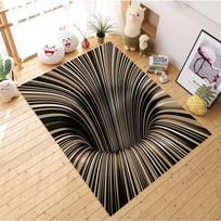 3D Spiralės Iliuzijos Kilimas Svetainės Kilimas Ventiliatoriaus Formos Kilimas Paaugliams Vaikų Kambario Kilimėliai Berniukams Neslystantis Kilimas Asmenybė Gražus 40x60cm