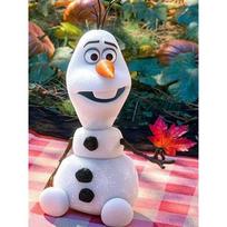 Disney 5D Pasidaryk pats deimantinė tapyba Dekoracijos Olafo rudeniškas gydymas Iš arti deimantinė siuvinėjimo rinkinys su kalnų krištolu kryželiu Rankų darbo Round 40x50cm gray
