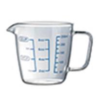 250ml/500ml Karščiui atsparus stiklinis matavimo puodelis Pieno vandens svarstyklės Mikrobangų krosnelės įrankis 250ml white