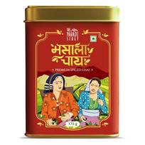 The Pahadi Story Masala Chai 175g - Premium Assam CTC Tea Blended with 100% Natural Spices, Aromatic Masala Tea For Everyday Use brown