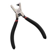 2mm Hole Puncher Tool Metal Hole Puncher Pliers Comfortable Grip for Sheet Metal Leather Belt Watch Band Jewelry Making 1 gray
